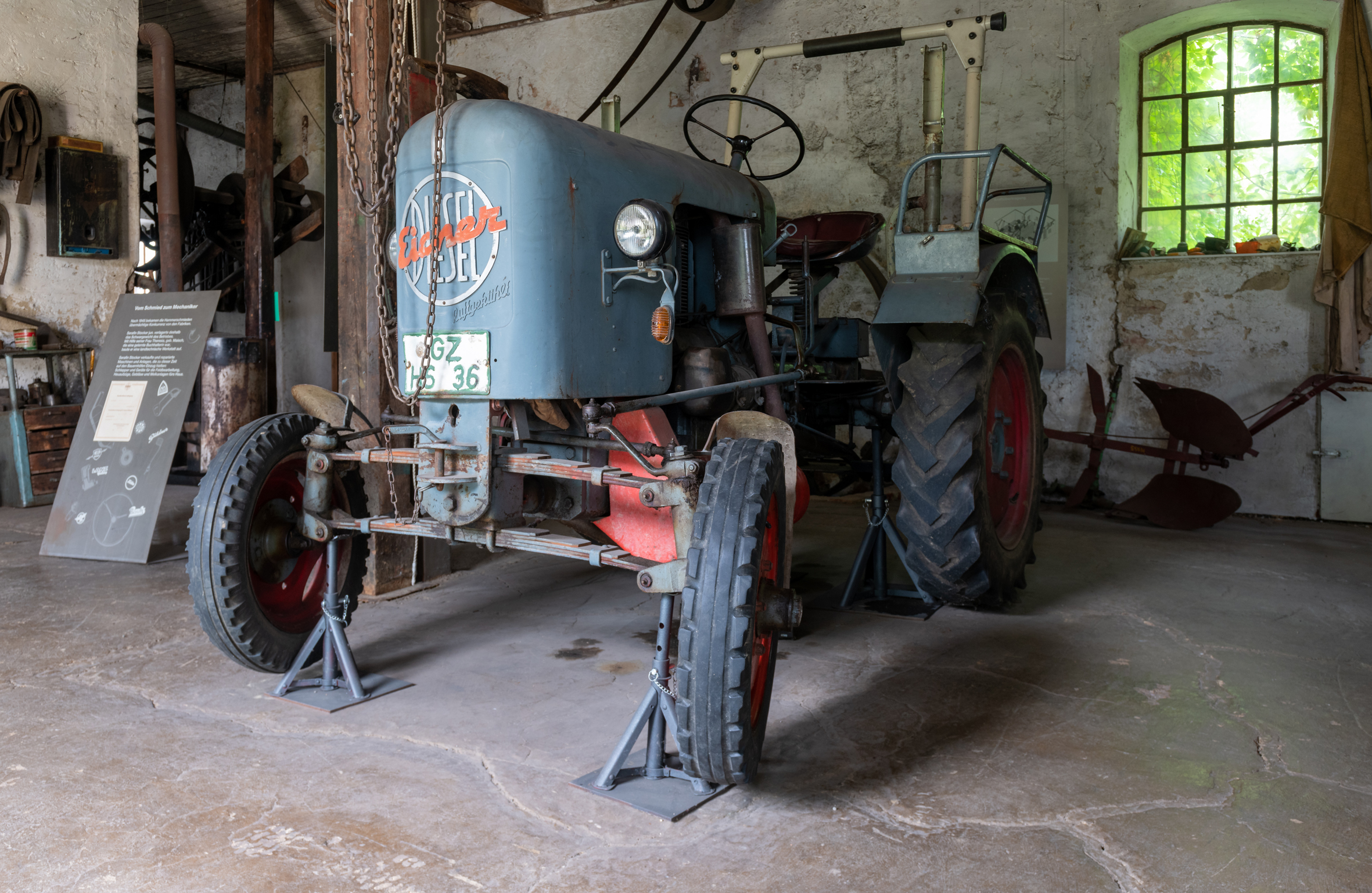 Führung: Landmaschinen-Werkstatt und Schmiedewohnung