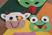 Ferienkurs für Kinder: Tierische Masken zu Halloween