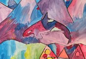 Ferienkurs: Alphorn-Wimmelbild nach James Rizzi